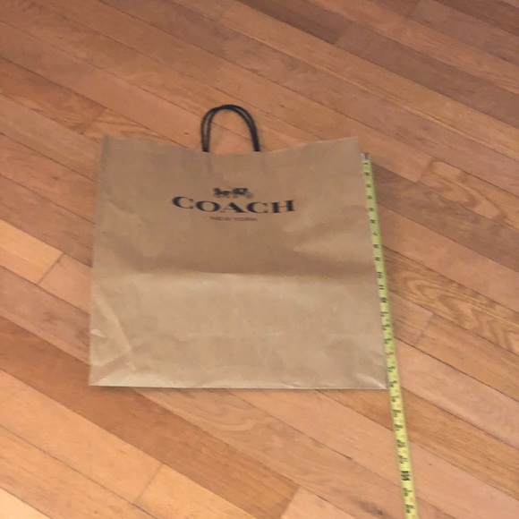 Large coach authentic paper store tote bag - Picture 6 of 9
